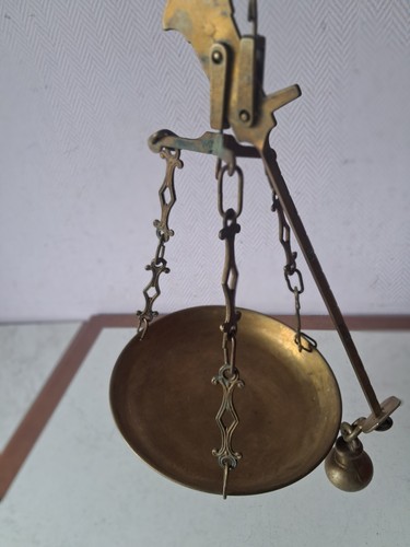 Balance romaine cuivre - en,